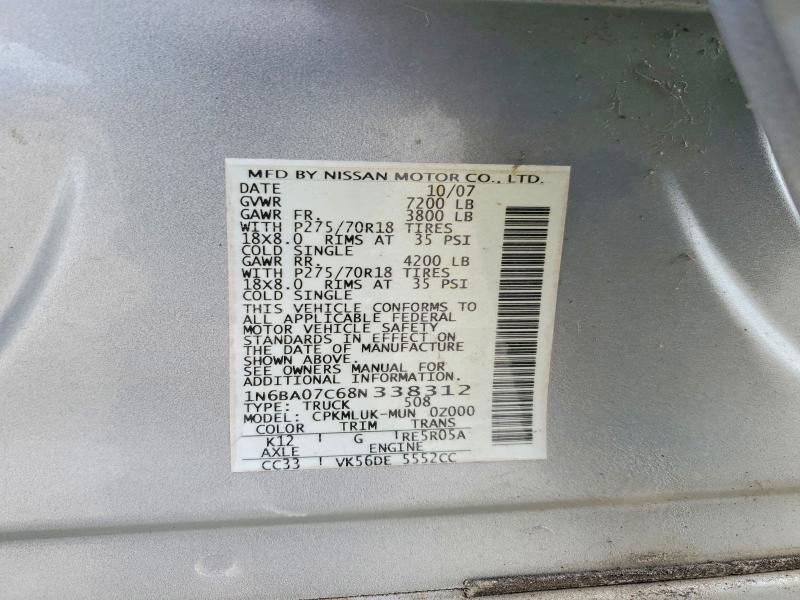 2008 Nissan Titan XE FFV