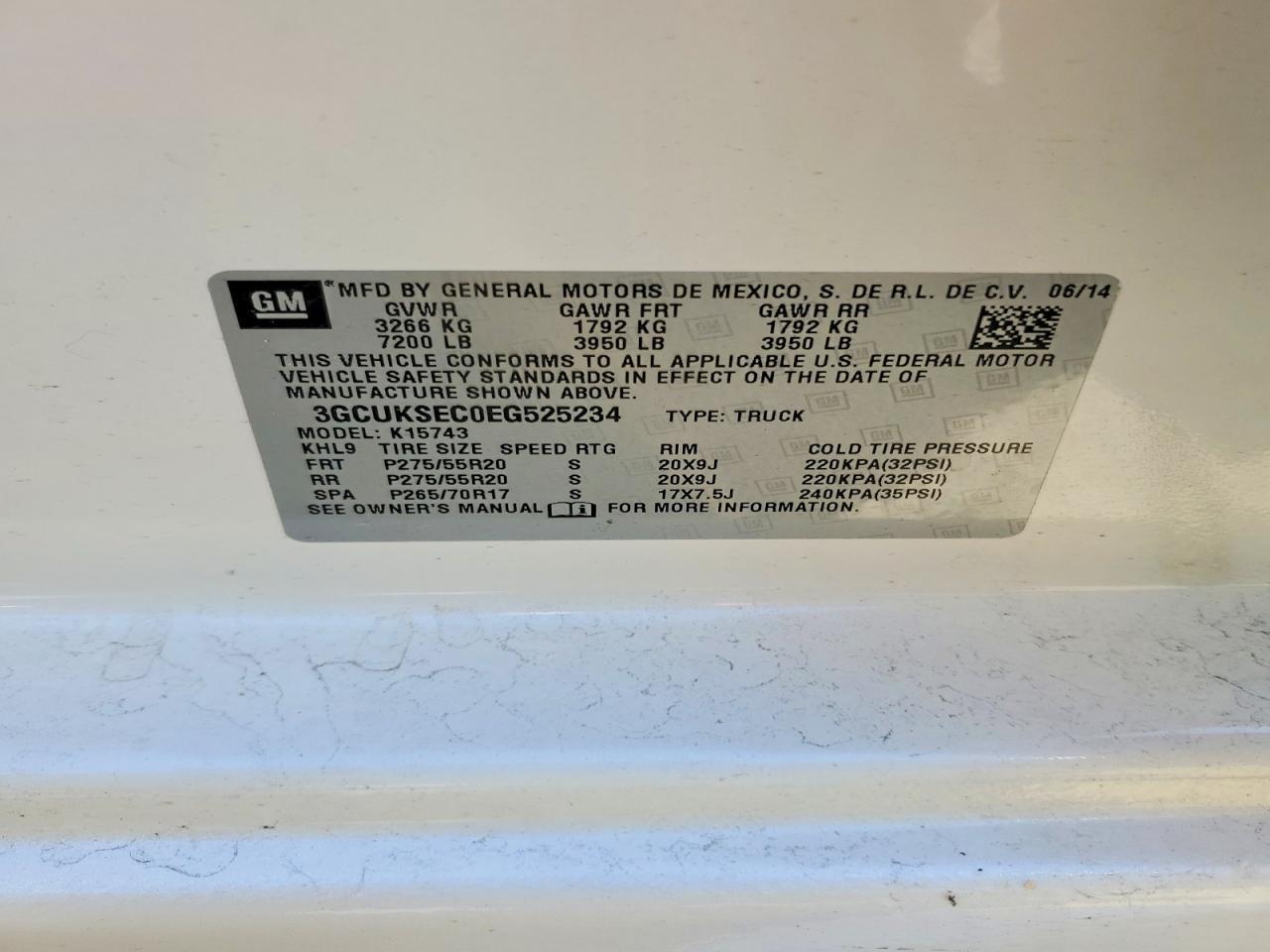 2014 Chevrolet Silverado K1500 LTZ