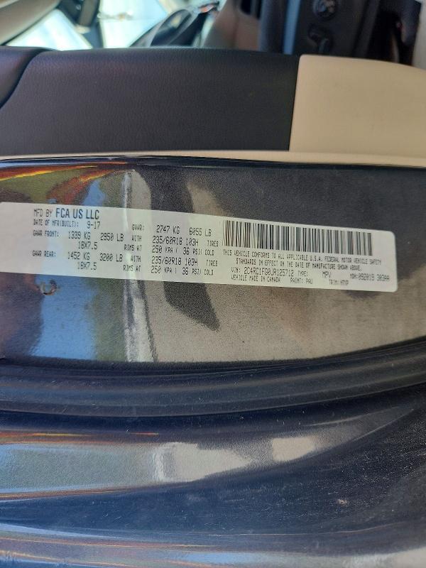 2018 Chrysler Pacifica Touring Plus