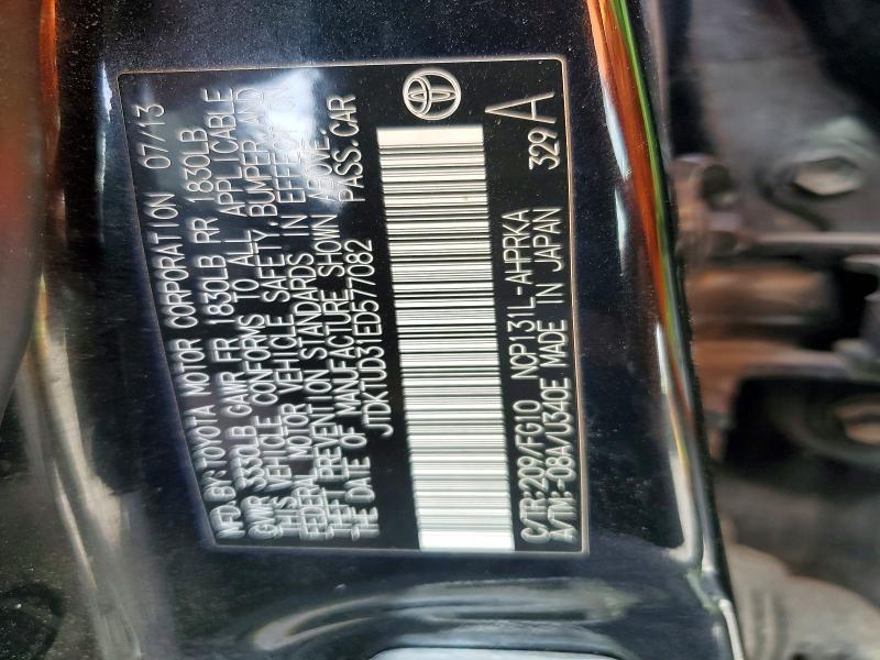 2014 Toyota Yaris 5-door le