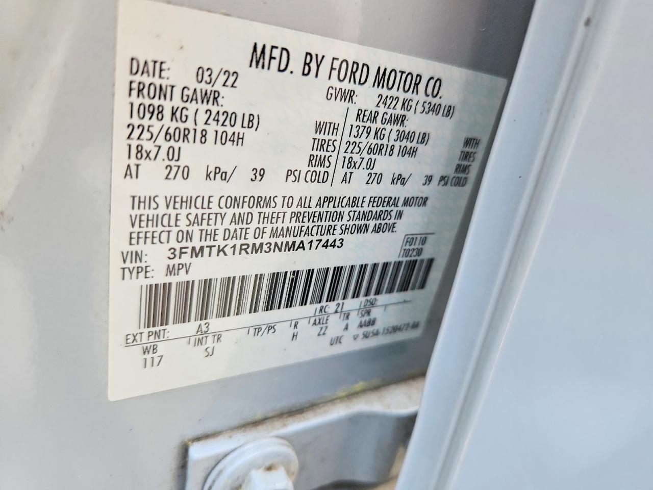 2022 Ford Mustang Mach-e Select