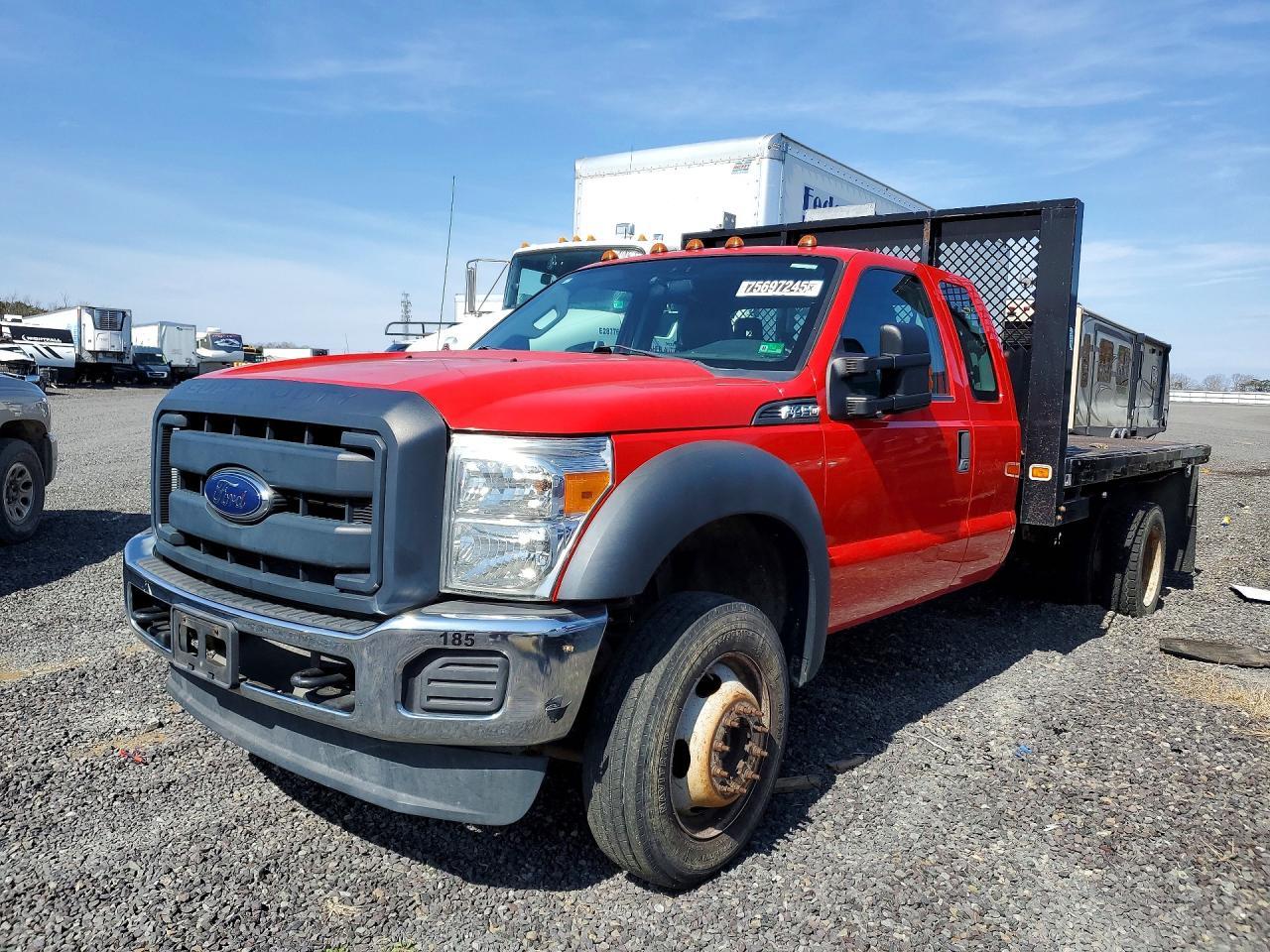 2016 Ford F450 Super Duty Flatbed Truck