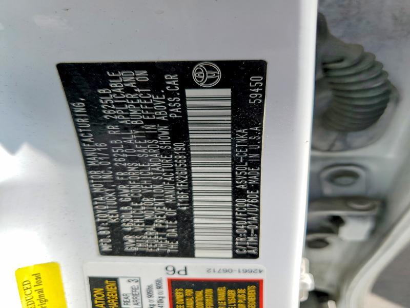 2016 Toyota Camry le