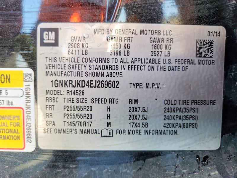 2014 Chevrolet Traverse ltz
