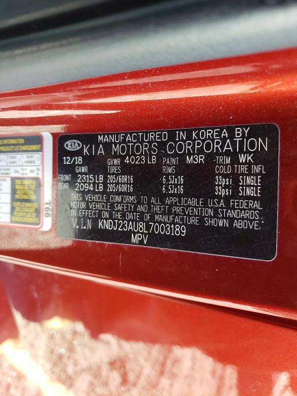 2020 KIA Soul lx