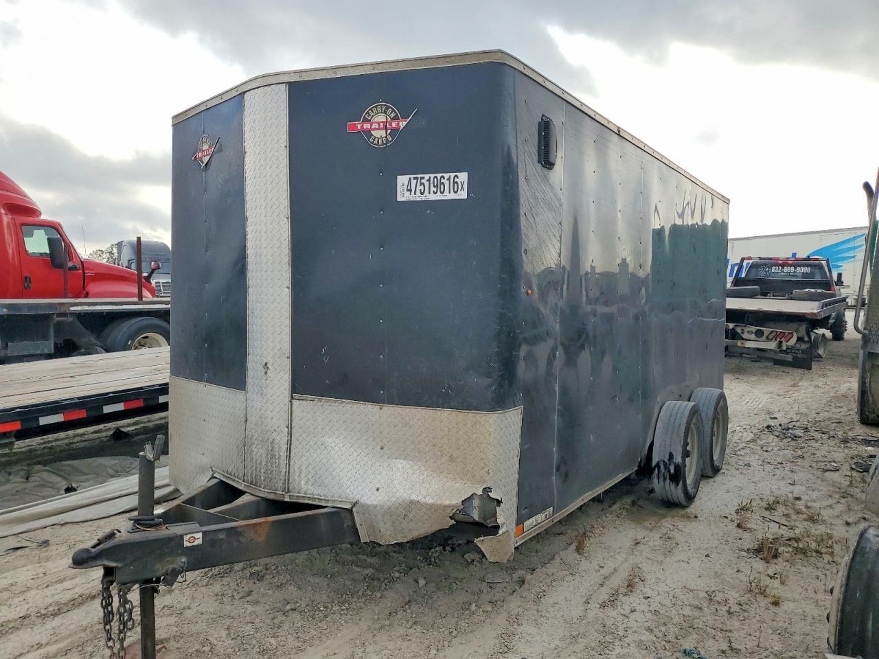 2021 Carry-On Y ON 7X16CGRBNB Enclosed Cargo Trailer