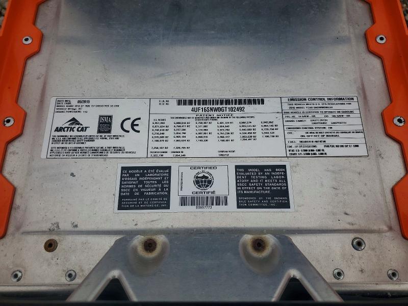 2016 Arctic Cat XF Crosstrek 7000