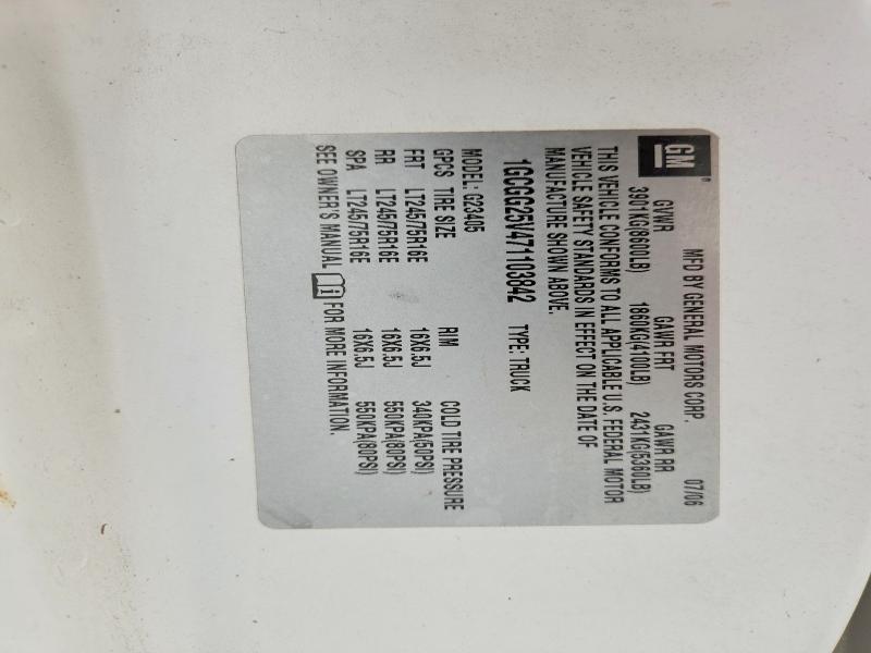 2007 Chevrolet Express G2500