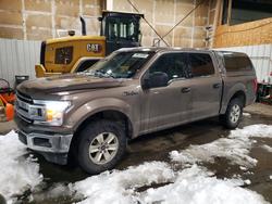 Salvage trucks for sale at Anchorage, AK auction: 2018 Ford F150 Supercrew