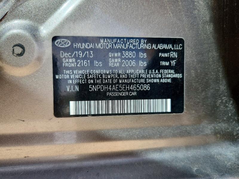 2014 Hyundai Elantra se