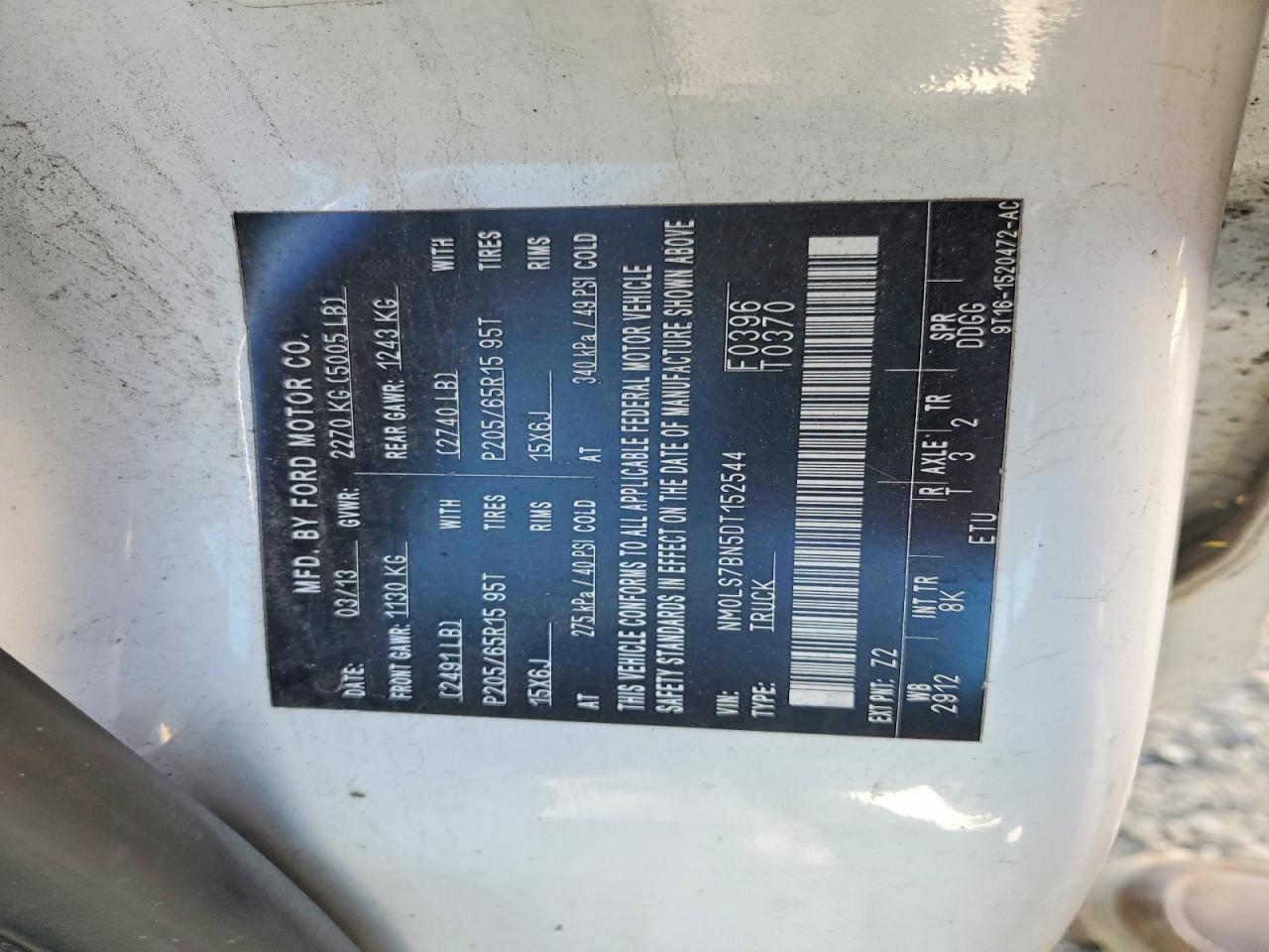 2013 Ford Transit Connect xlt Delivery van