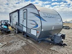 Salvage trucks for sale at Chicago Heights, IL auction: 2018 Foresriver 2018 Forest River Catalina Camper