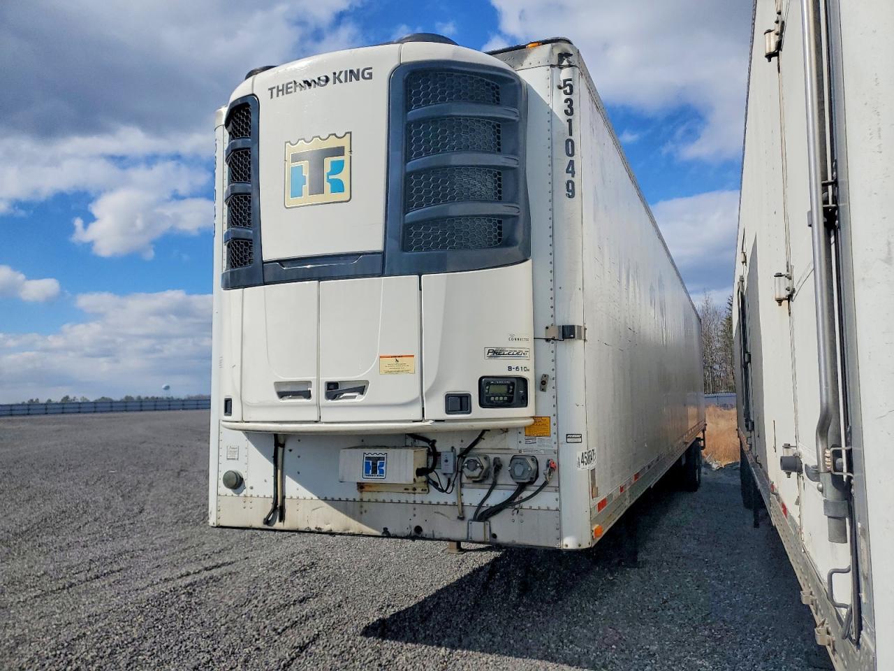 2015 Utility VS2RA Refrigerated Van Trailer