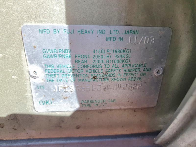 2004 Subaru Forester 2.5xs