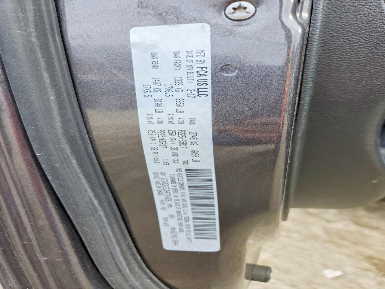 2017 Dodge Grand Caravan gt