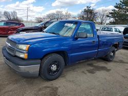 Chevrolet salvage cars for sale: 2004 Chevrolet Silverado C1500
