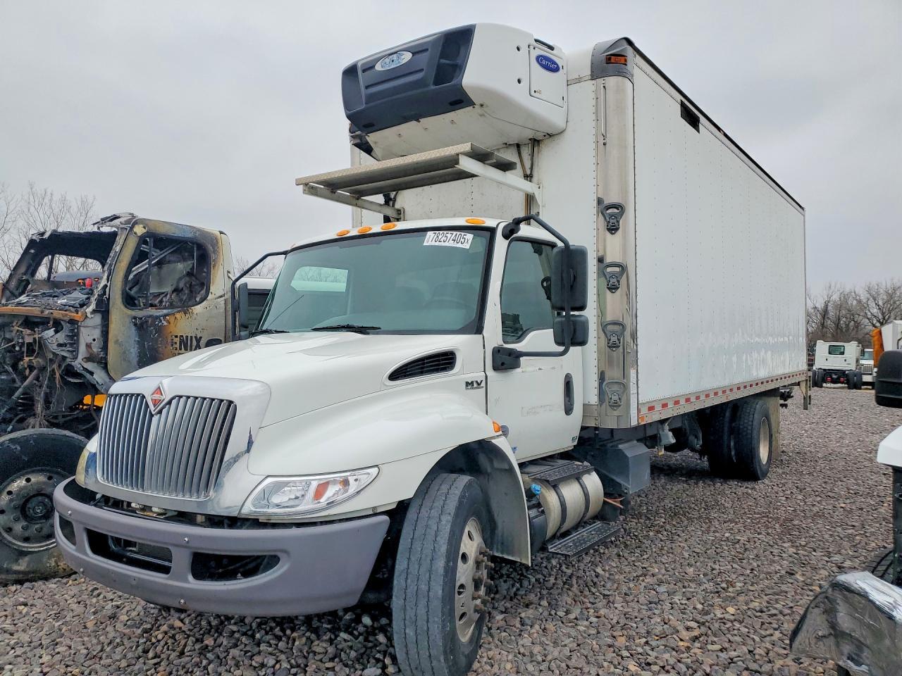 2019 International MV607 Refrigerated BOX Truck