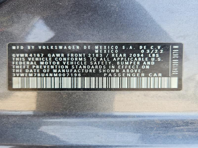 2022 Volkswagen Jetta se