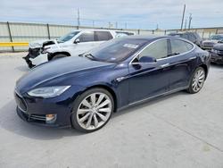 Tesla Model s salvage cars for sale: 2015 Tesla Model s 85