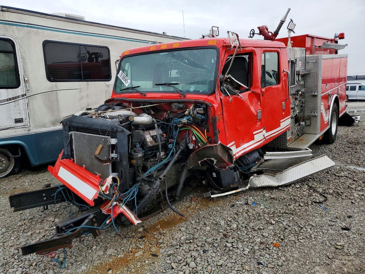 2001 International 4900 Pumper Fire Truck