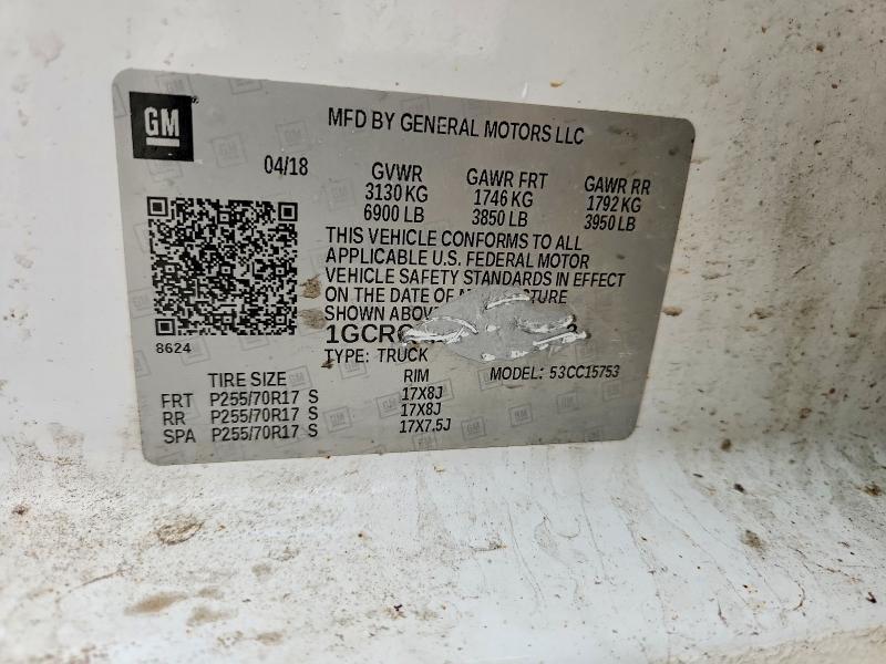 2018 Chevrolet Silverado C1500