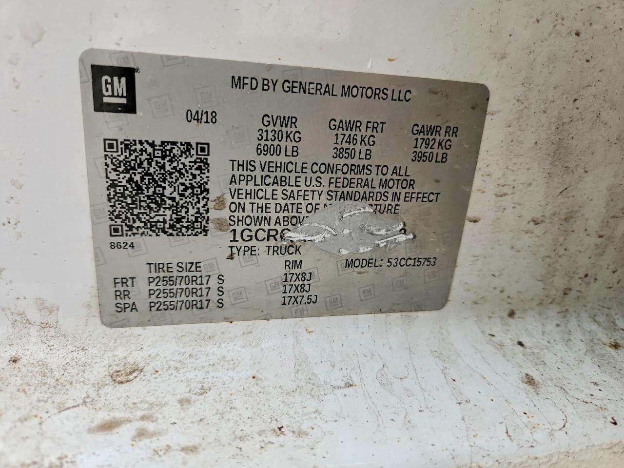 2018 Chevrolet Silverado C1500