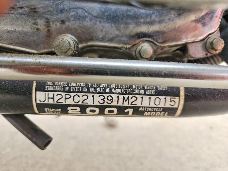2001 Honda VT600 CD