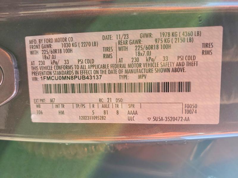 2023 Ford Escape st Line