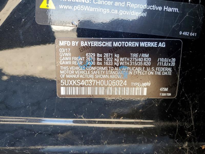 2017 BMW X5 Xdrive35d