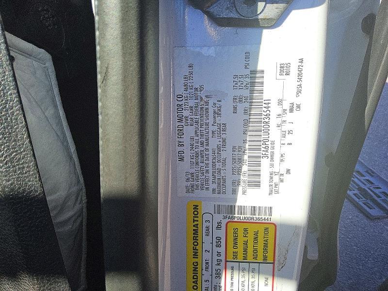 2013 Ford Fusion se Hybrid
