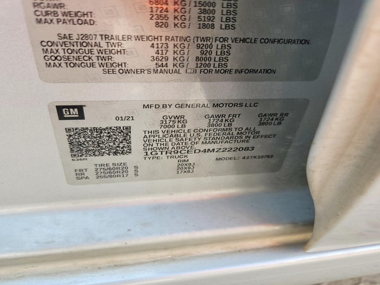 2021 GMC Sierra K1500 Elevation