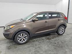 KIA Sportage salvage cars for sale: 2015 KIA Sportage lx