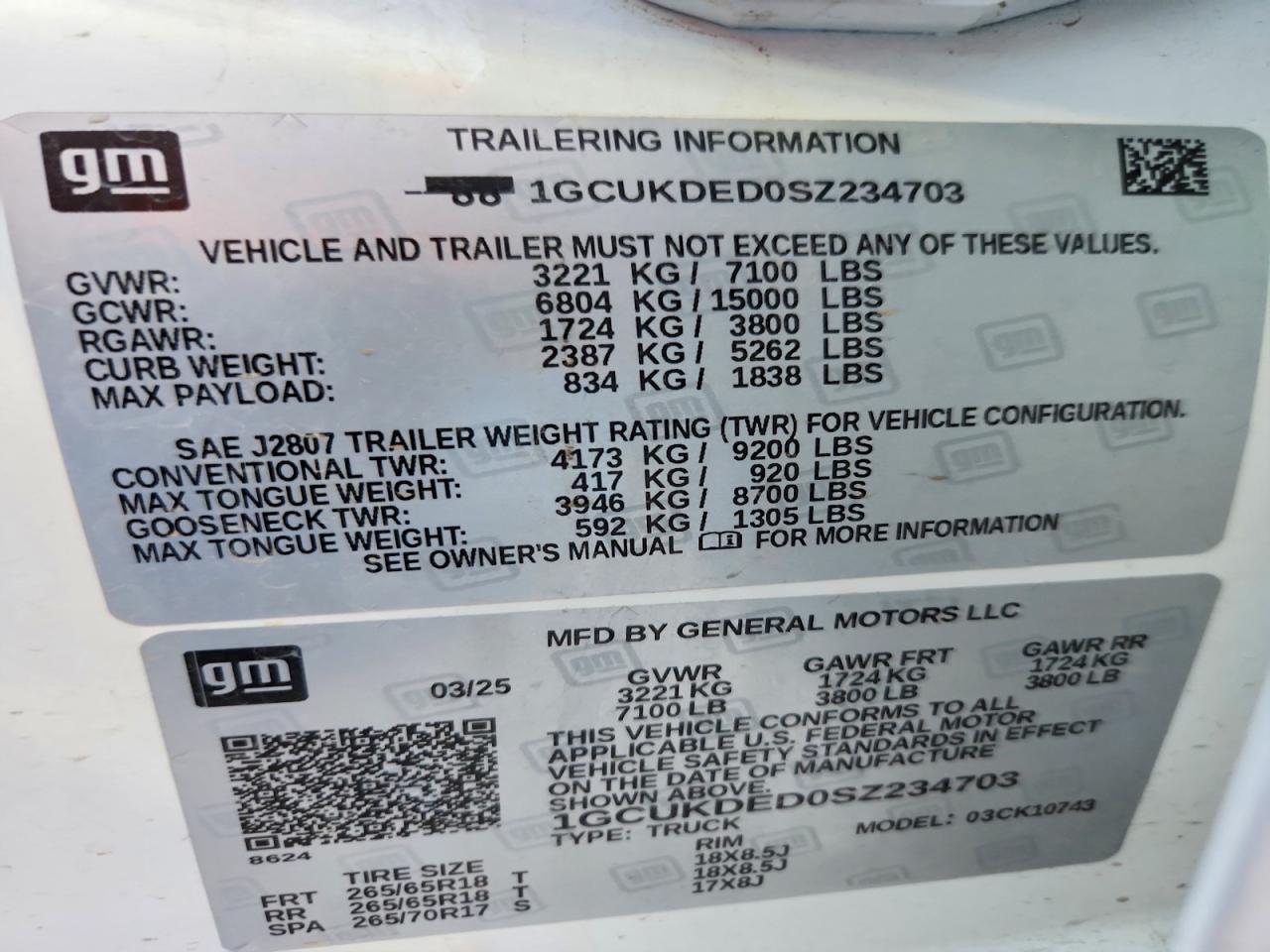 2025 Chevrolet Silverado K1500 LT