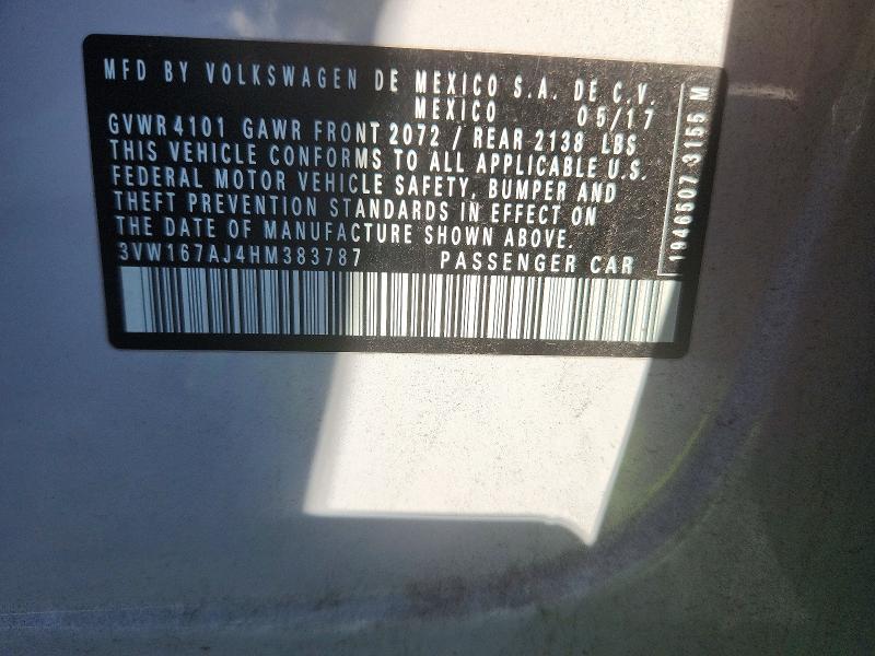 2017 Volkswagen Jetta s