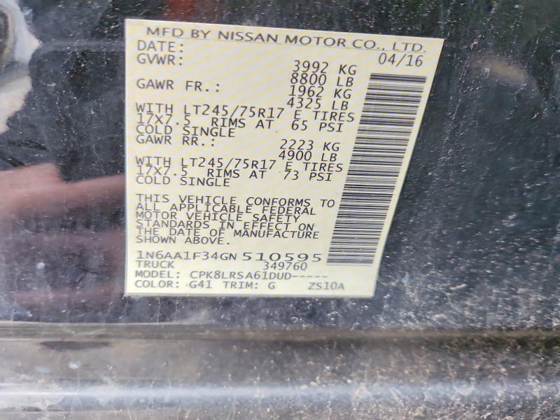 2016 Nissan Titan XD S