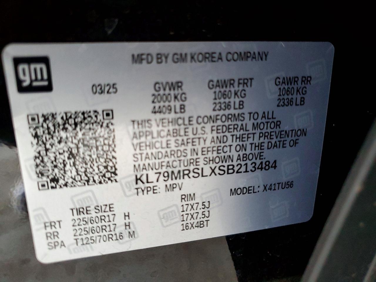 2025 Chevrolet Trailblazer lt