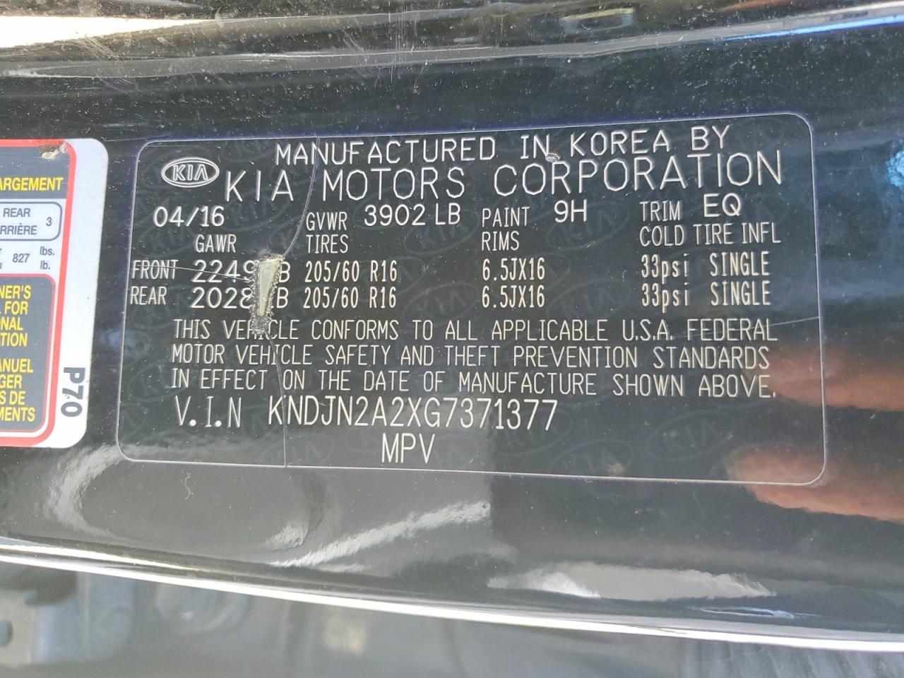 2016 KIA Soul
