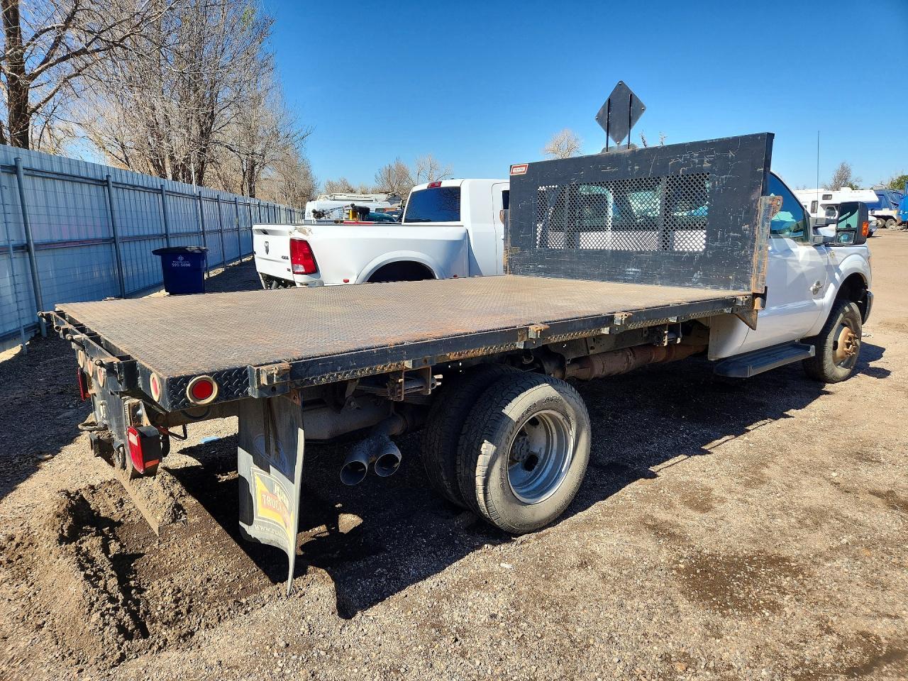 2012 Ford F350 Super Duty Flatbed Truck