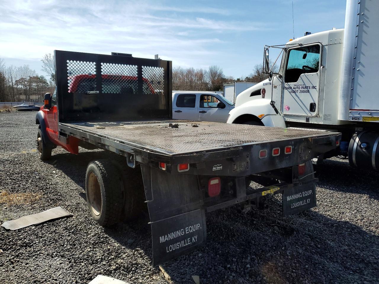 2016 Ford F450 Super Duty Flatbed Truck