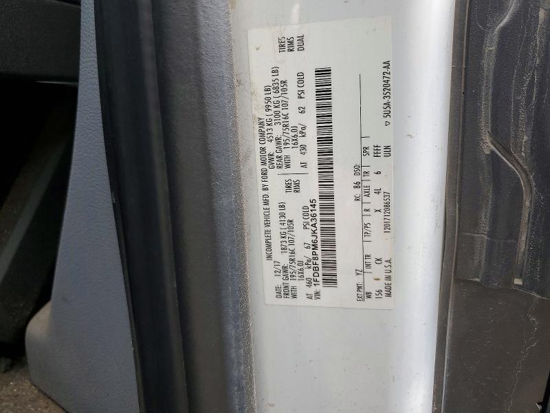 2018 Ford Transit BOX Truck