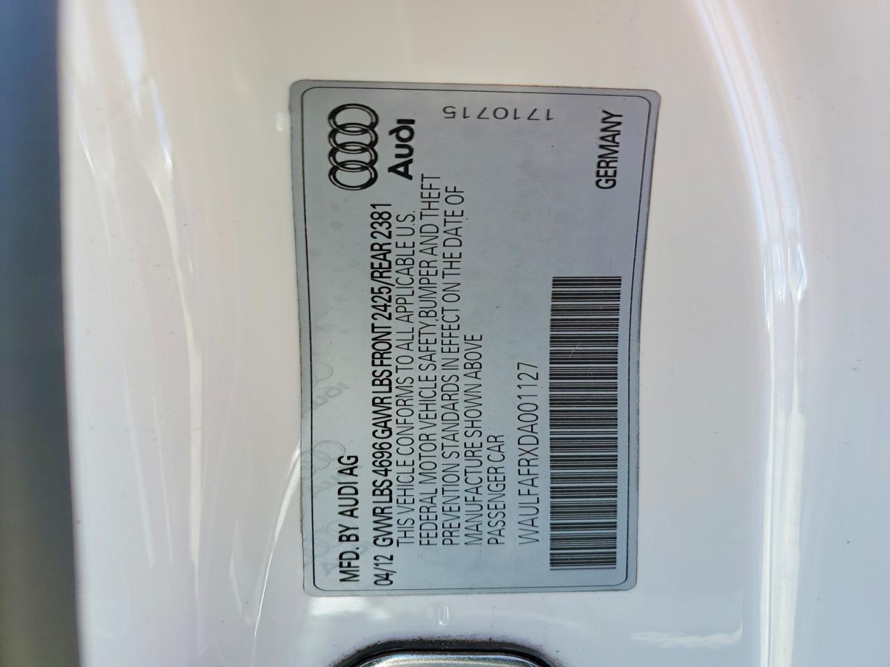 2013 Audi A5 Premium Plus