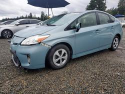 Salvage cars for sale from Copart Spanaway, WA: 2015 Toyota Prius Four