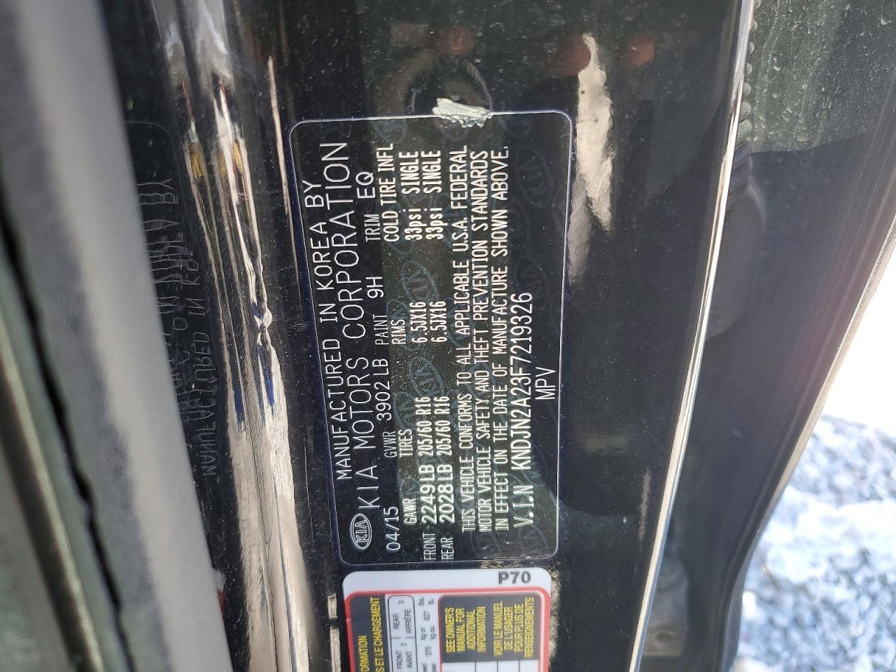 2015 KIA Soul Base