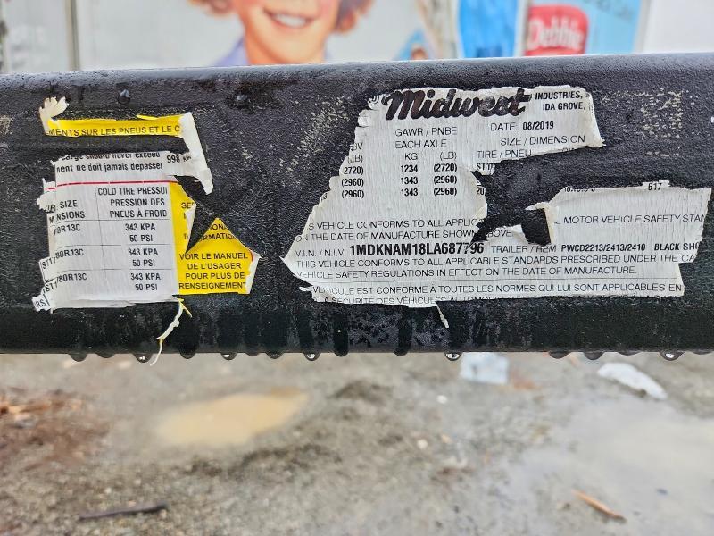 2020 Midi 2020 SHORELAND'R Boat Trailer