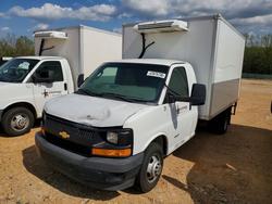 Salvage trucks for sale at China Grove, NC auction: 2017 Chev Rolet Express Refrigerated BOX Truck