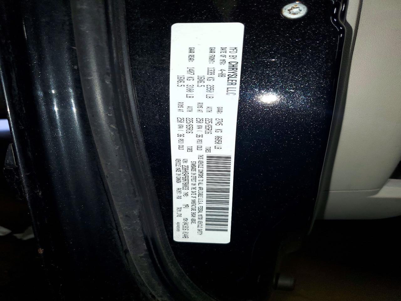 2008 Dodge Grand Caravan sxt