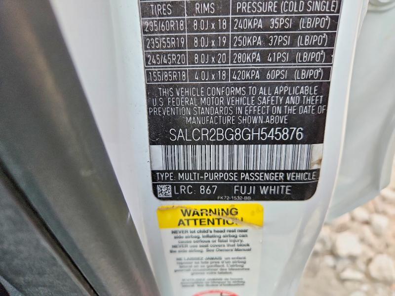 2016 Land Rover Discovery Sport hse