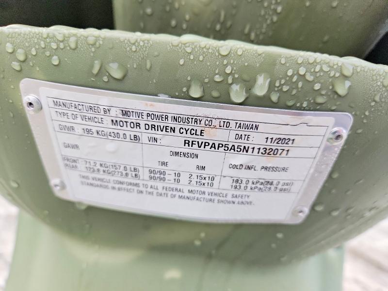 2022 Genuine Scooter Co. Buddy 50