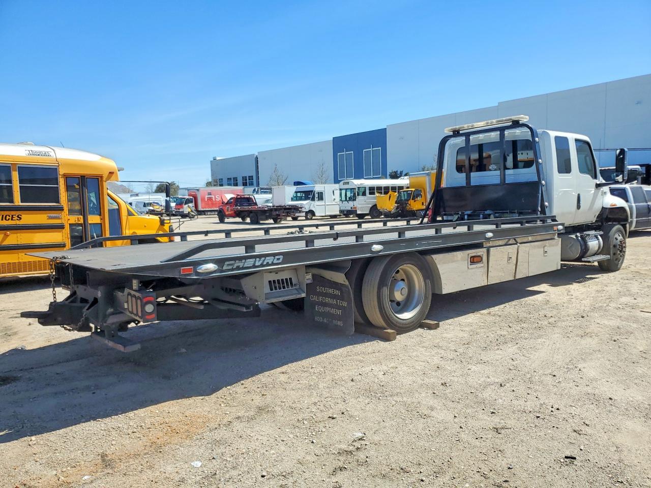 2020 International MV607-Flat BED Truck