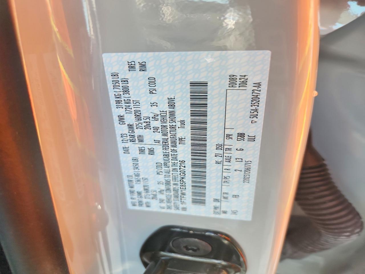 2023 Ford F150 Supercrew